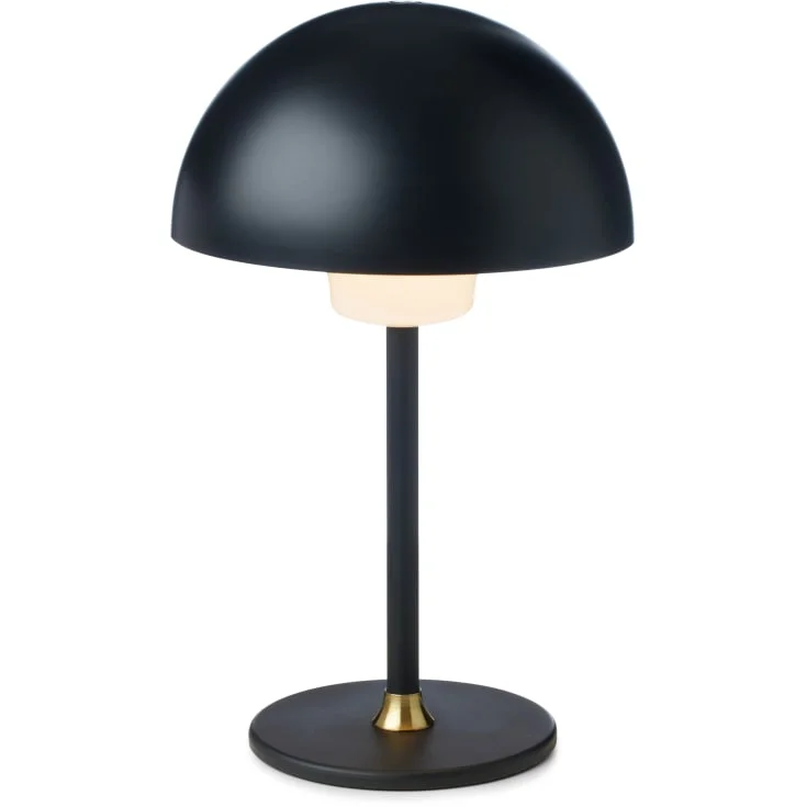 Halo Design Moon oppladbar bordlampe, svart | 747573 Halo Design Moon oppladbar bordlampe, svart | 747573