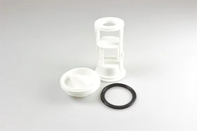 Lofilter, Electrolux vaskemaskin – Hvit (komplett) v:1239653 Lofilter, Electrolux vaskemaskin – Hvit (komplett) v:1239653