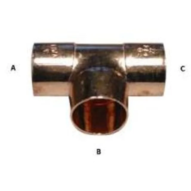 10 stk Lodde t-rør, 22 x 18 x 15 mm | 5130 022018015 10 stk Lodde t-rør, 22 x 18 x 15 mm | 5130 022018015