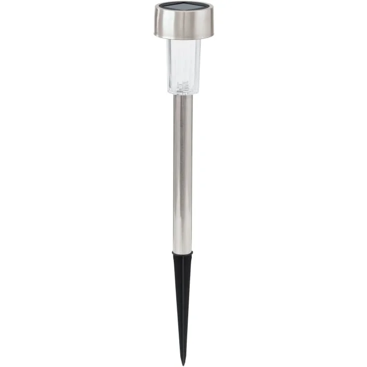 Eglo solcelle bedlampe, rustfritt stål | 48032
