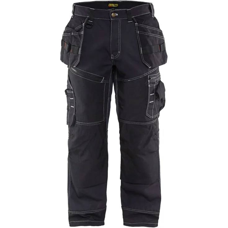 Blåkläder Workwear X1500 håndverkerbukser, sort, str. C150 | 1500-1380-9900_C150