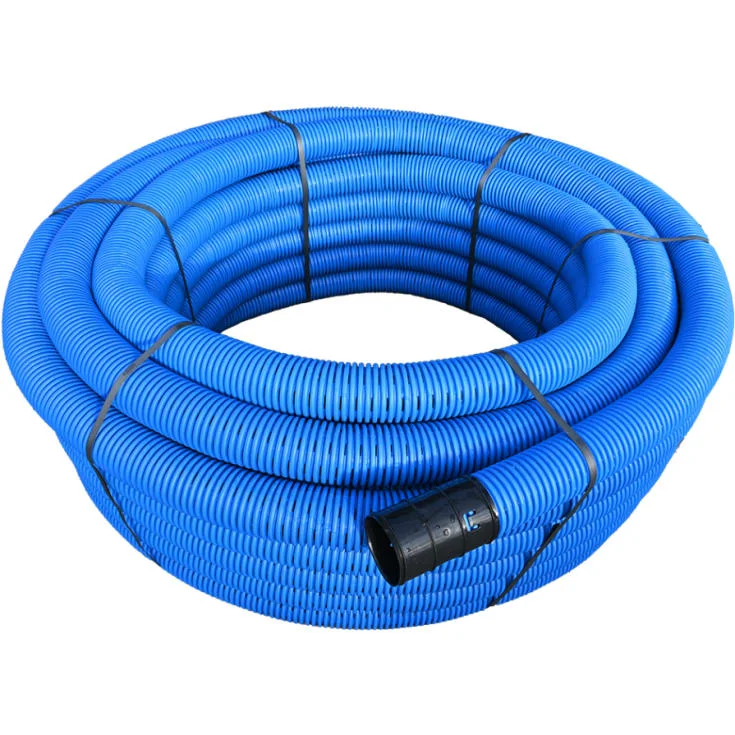50 meter Evodrain Flex PE-dreneringsrør 92/76 mm, blå | 6012809050008E0151C 50 meter Evodrain Flex PE-dreneringsrør 92/76 mm, blå | 6012809050008E0151C