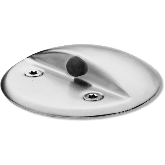 Randi 7606 Line18 Turtle dørstopper, ø80 x 16 mm, børstet rustfritt stål | 760600 Randi 7606 Line18 Turtle dørstopper, ø80 x 16 mm, børstet rustfritt stål | 760600